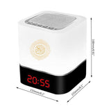2022.Speaker Remote Control Alarm Clock Speaker Contact Sensor MP3 TF Card clock alarm date call speaker