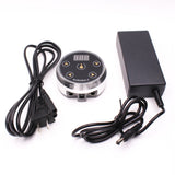 2019 Professional Mini AURORA II LED Tattoo Power Supply Black/Silver EU US AU plug