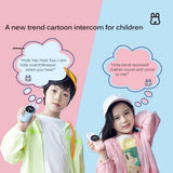 2PCS Children's Walkie Talkie Kids Mini Toys Handheld Transceiver 3KM Range Radio Lanyard Interphone Walkie Baby Christmas Gift