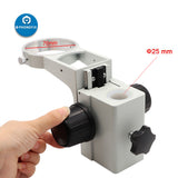 76mm Diameter Stereo Zoom Microscope Adjustable Focusing Bracket Focusing Holder Trinocular Microscope Binocular Microscope Arms