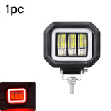 5 Inch 6D Lens Round Square Led Work Light For Car 4WD ATV SUV UTV Trucks Niva 4x4 Offroad Motorcycle 12V 24V Driving Fog Lights