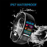 P11 ECG+PPG Smart Band Blood Pressure HR Monitor Smartband Fitness Tracker Watch Pedometer Smart Bracelet For IOS Android phone
