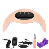 Gel Nail Dryer 2 in 1 Digital Display 30000RPM Nail Light for Salon