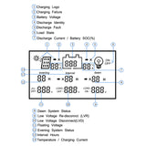 Pwm T20 12/24V 10A 20A 40A MPPT Solar Panel Battery Regulator Charge Controller Solar LCD Display Charger Controller