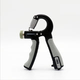 Adjustable Hand Grip Strengthener Count Power Finger Hand Exerciser Gym Muscle Training Wrist Gripper Non-Slip Handle Portable