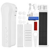 Solar Powered Zigbee Smart Blinds Drive Motor Tuya Motorized Chain Roller 2.4GHz APP&amp;Voice Control 433MHz Remote Control