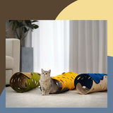 Pet Cat Tunnels Toys For Cat Kitten Collapsible Felt Top Quality  Interactive Cat Playing Tunnel Toy For Cat Rabbit