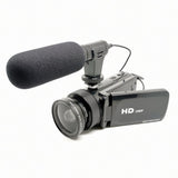 Professional Camera Video HD Camcorder Night Vision Camera 16x Digital Zoom Camera with Microphone Wide-angle Lens accessory