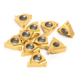 10 PCS 11ER A60 11ER 14 A60 Carbide Inserts CNC Lathe Cutting Turning Tool Milling Cutter 9 x 3mm External Threading Inserts