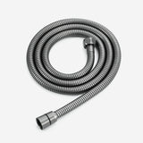3 Function Bathroom Hand Shower ABS Round Gray Portable Shower Head With Copper Base And 1.5M Stainless Steel Hose