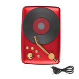 Retro Bluetooth Speaker 5W Portable Music Player Old Fashioned Classic Wireless Speaker for Home Dorm Kitchen Bluetooth Speaker