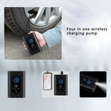 NEW Car Air Compressor Inflatable Pump With LED Lamp For Motorcycle Bicycle Car Tyre Inflator Wireless Electric Air Pump
