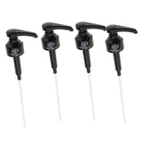 4 Pcs Coffee 1 Liter Dispenser Syrup Pump Black Liquid Dispenser for Monin Syrup 10Ml Juice Bottle Dispenser Pump