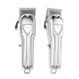 Barber full metal professional hair clipper rechargeable hair trimmer for men electric hair cutter machine lithium battery