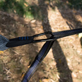 2pcs Hammock Strap 200cm Tree Hanging Spare Part Outdoor Camping Tree Garden Hanging Load Bearing Rope Camping Hammock