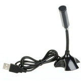 Universal USB Mini Desktop Speech Microphone Computer Mic Stand For PC Laptop Notebook Accessories Desk Microphones TXTB1