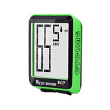 Wireless Bike Computer Bicycle Speedometer Waterproof LCD Stopwatch Backlight AutomaticTime Wake-Up & Multi-Functions Distance