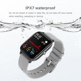 P8 Smart Watch  Men Women 1.4 Inch Ip67 Waterproof Sport Clock Heart Rate Fitness Tracker Sleep Monitor Smartwatch