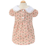 Summer Pet Dog Dress Cute Printing Pet Dresses for Dogs Cats Kitten Skirt Chihuahua Teddy Small Dog Clothes Ropa Para Pereo