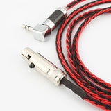 3 Core Audio Headphone Attached Cables 3.5mm Stereo Plug to Mini XLR for AK G K267, K702, K271, K712, Q701