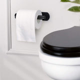 Toilet Paper Holder Tissue Rack Anti-Rust Stainless Steel Wall Mounted Toilet Paper Roll Holder Hanger for Bathroom Kitchen