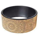 Yoga Wheel Roller Back Roller for Back Pain Relief for Dharma Yoga Pose Backbend Stretching Improving Flexibility