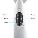 Microcurrent Facial Lifting Device LED Photon Red Blue Light Therapy Face Massager Vibration Slimming Chin V-Line Up Lift Belt
