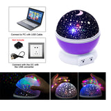 LED Rotierenden Stern Projektor Fernbedienung Neuheit urlaub Beleuchtung Mond Sky Rotation Kinder Kindergarten Nacht Licht Batt