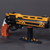 MOC 39676 Destiny 2 Last Word Exotic Hand Cannon Pistol Building Blocks Weapon Bricks Model Kids Toys Home Decoration Best Gifts