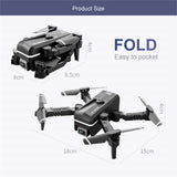 NEW 2021 KK1 Mini Drone 4K HD Single Dual Camera Drone WiFi Fpv Air Pressure Altitude RC Drone Kid Toy GIft