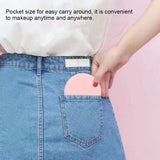 Mini Portable Lights LED Makeup Mirror 10X Magnify Hand Hold Foldable 12 LEDs Pocket Makeup Mirror Light Beauty Cosmetic Tool