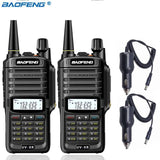 2pcs Baofeng UV-XR 10W High Power IP67 Waterproof Two Way Radio  Dual Band Handheld Walkie Talkie for Hunting UV-9R UV-9R plus