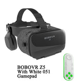 BOBOVR Z5 120 FOV VR Virtual Reality Glasses Remote 3D Android Cardboard VR 3D Headset Stereo Helmet for Smartphones 4.7-6.2