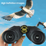KKmoon 12×25 Binocular Telescope Mini Children Binocular High Definition Porro Prism Binoculars Portable Binocular for Kids