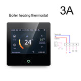 APP Remote Control WiFi Smart Thermostat Voice Control Energy Saving Temperature Controller 9 Languages Water Electric Heating