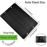 10W ABS Outdoor Solar Powered Panel Exhaust Fan Air Ventilation Vent Chicken Dog House 3000r/min Black