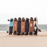 WOODDETAIL Surf Skateboard Trucks 6.25Inch Double Kingpin Skateboard Rear Trucks Gravity Casting SHR Bushings