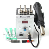 Soldering Desoldering Station 858D 220V / 110V 700W Adjustable Digital Display Heat Gun BGA SMD Hot Air Gun Rework Solder Repair