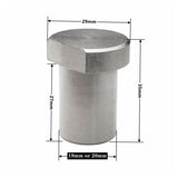 2/4/5PCS Stainless Steel Bench Dogs Workbench Peg Brake Stops Table Workbench Positioning Planing Plug for 19/20MM Dog Hole