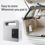 50% HOT SALES!!!12V Mini Protable Digital Display Electric Car Air Compressor Pump Tire Inflator