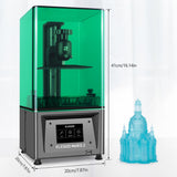 ELEGOO MARS 2 Mono SLA  3D Printer UV Photocuring LCD 3D Printer with 6 inch 2K Monochrome LCD Printing Size 129x80x150mm