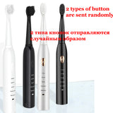 Powerful Ultrasonic Sonic Electric Toothbrush USB Rechargeable Tooth Brush Adult Electronic Washable Whitening Teeth Brush