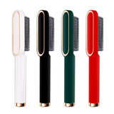 Hot Hair Straighteners Brush Women Hair Styler Curling Iron Electric Hot Comb Straightener Fast Heating Curler Hair Caring Tools