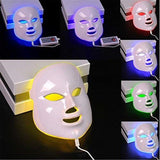 LED Facial Mask Beauty Skin Rejuvenation Photon Light 7 Colors Mask Therapy Wrinkle Acne Tighten Skin Tool Facial Machine Hot