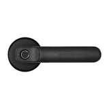 Fingerprint Door Lock Handle USB Rechargeable Anti Theft Smart Biometric Keyless Security Entry Electronic Lock with 2 Keys