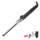 Men's boy Hair Curler Ceramic Hair Curling Wand Small Hair Deep Curly Hair Curlers Rollers Iron Rotating 360 Degree