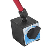 Total Height 350mm Big Universal ON/OFF Stand Base Flexible Magnetic Base Holder Stand Tool & Dial Indicator Test Tool