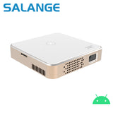 Salange P30 Mini Projector DLP Portable Home Theater 1080P 4K Supported Android Wifi Screenless TV for Mobile Phone Smartphone