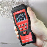 HABOTEST 0-99.9% Digital Wood Moisture Meter Wood Humidity Tester Hygrometer Timber Damp Paper Concreate Cement Detector Tester