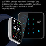 Smart Watch T12 Pro Bluetooth Call 1.95inch Big Screen AI Voice Heart Rate Blood Oxygen Health Monitoring Men Women Smartwatch